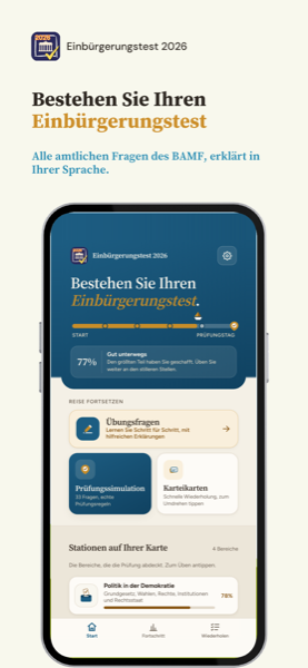 Einbürgerungstest RML app screenshot 1 of 7
