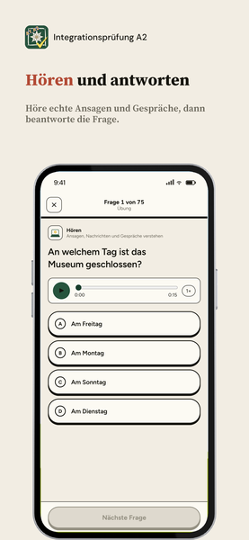 Integrationsprüfung A2 app screenshot 2 of 8