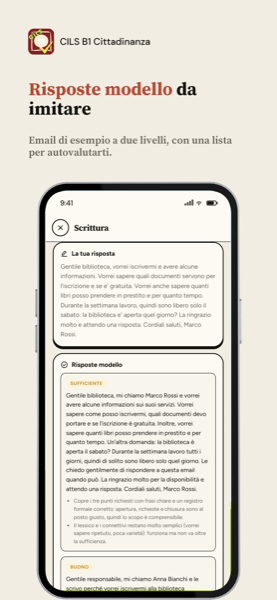 CILS B1 Cittadinanza app screenshot 4 of 8
