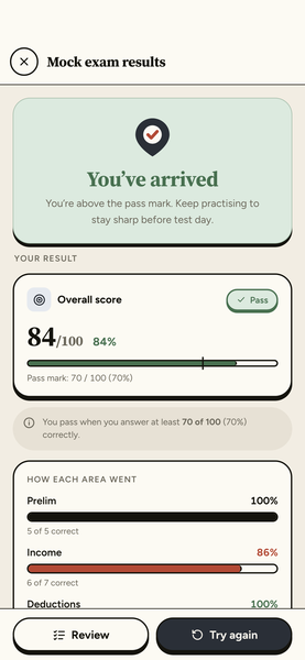 Enrolled Agent Exam (SEE) Practice Tests 2026 app screenshot 4 of 8
