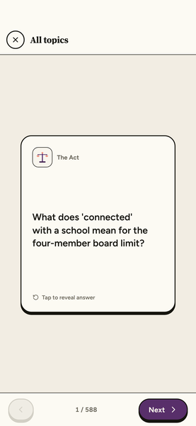 Louisiana Cosmetology Law Exam Prep 2026 app screenshot 5 of 8