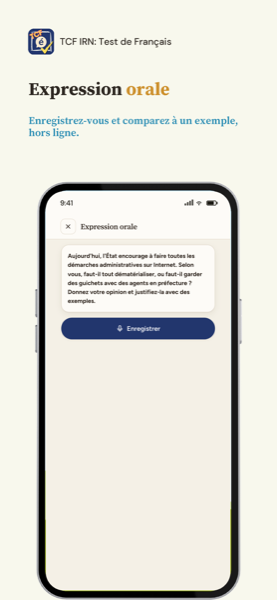 TCF IRN: French Test Prep app screenshot 5 of 8