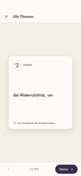 DTZ Deutsch-Test A2 B1 app screenshot 6 of 8