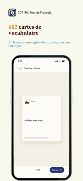 TCF IRN: French Test Prep app screenshot 6 of 8