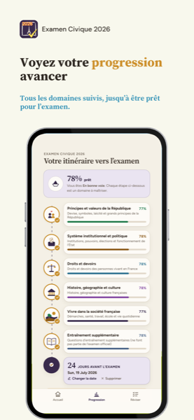 Examen Civique RML app screenshot 7 of 7