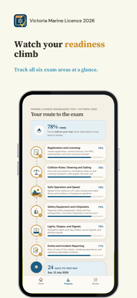 Marine Licence Knowledge Test: Victoria 2026 app screenshot 7 of 7