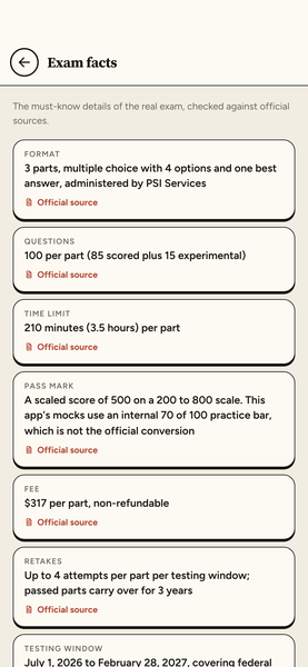 Enrolled Agent Exam (SEE) Practice Tests 2026 app screenshot 8 of 8