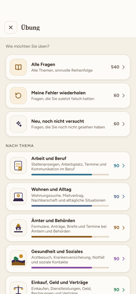 DTZ Deutsch-Test A2 B1 app screenshot 8 of 8